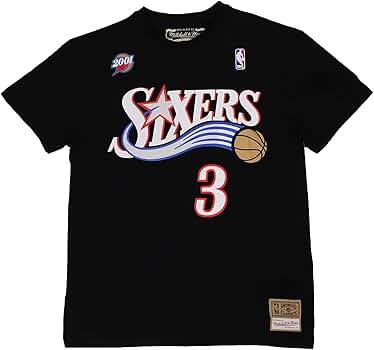 Amazon.com: Mitchell & Ness Allen Iverson #3 Philadelphia